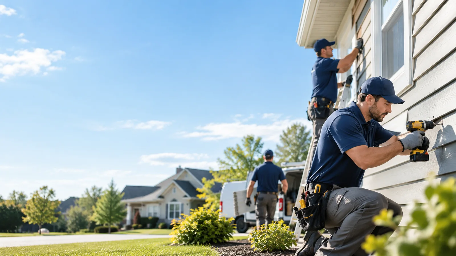 Siding Repair Vs Replacement in West, MS